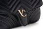 Vince Camuto Bolso Bandolera Negro Piel de Polivinilo con Dos Bolsillos Interiores Lucca